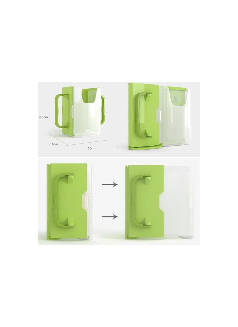 TOT TOT Plastic Baby Toddler Kid Juice Milk Box (Green)  - Image 1