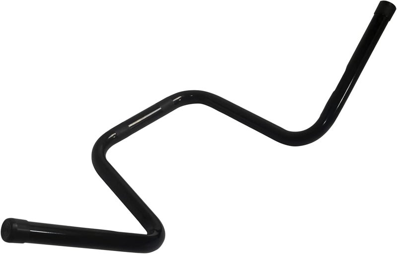 AIRCMT 10'' Rise Drag Ape Hanger 1'' HandleBar for Harley Davidson Sportster XL 883 1200 Dyna Wide Glide Street Bob Low Rider Gloss Black - Image 3
