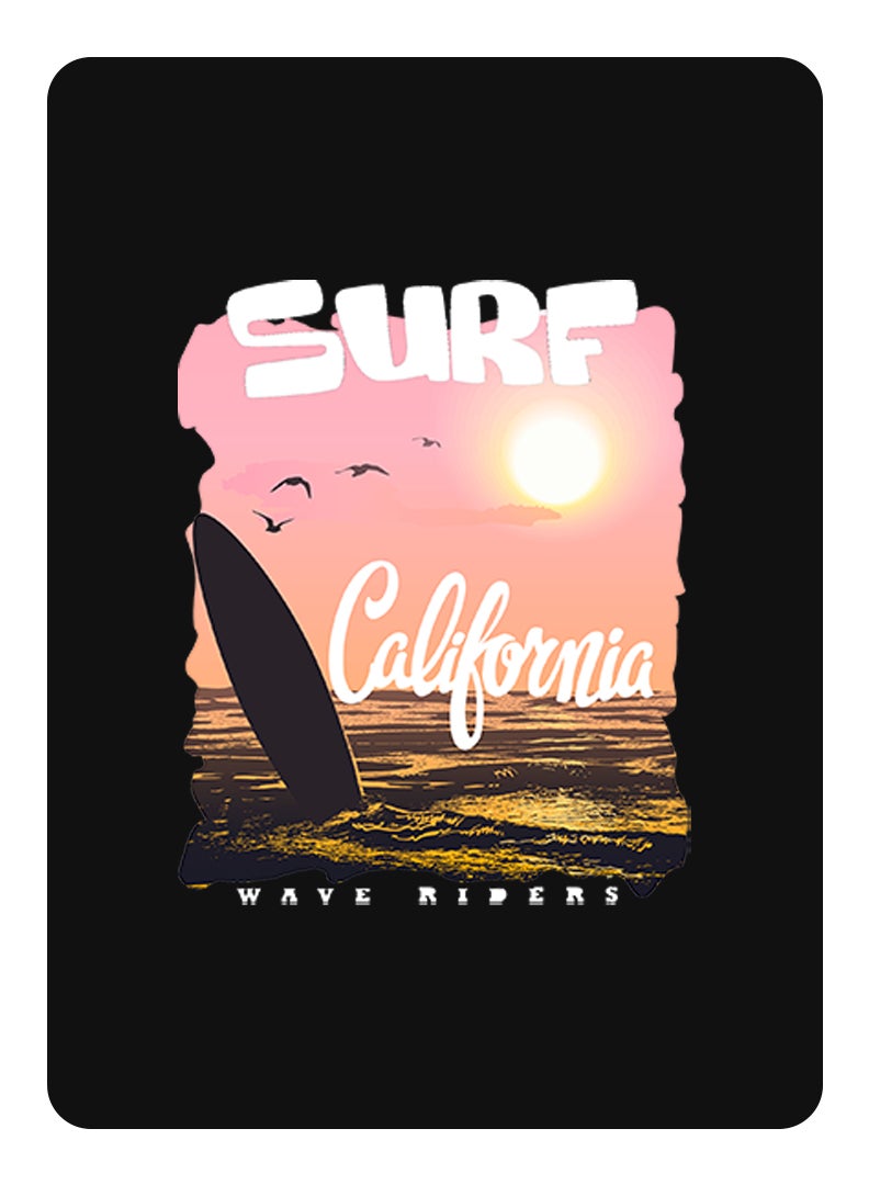 Theodor Protective Flip Case For Huawei MatePad Pro 12.6 (2021) With Trifold Stand Auto Wake Sleep Shockproof Cover Surf California white copy - Image 1