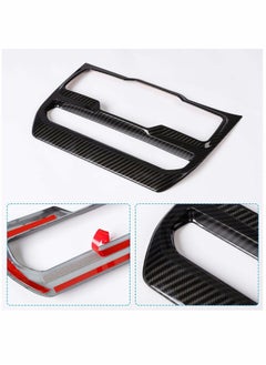 KASTWAVE Window Control Panel Trim Cover, Interior Decoration Accessories, for 2018-2021 Jeep Wrangler JL JLU, Carbon Fiber Texture  - Image 5