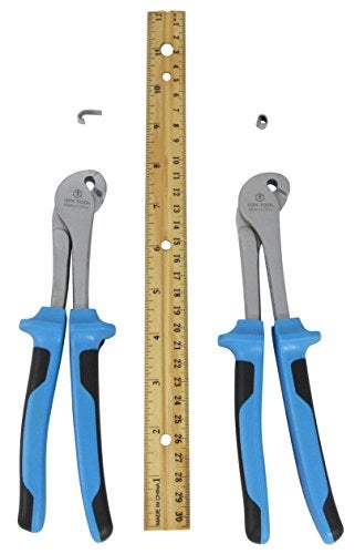 ION TOOL J-Clip Pliers, Comfort Grip 8" Long Heavy Duty, Cage Building - Image 5