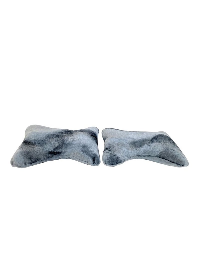2 Piece Car Neck Pillow Breathable Auto Head Neck Rest Cushion Relax Neck Support Headrest Comfortable Soft Pillows for Travel Car Seat & Home - Image 2