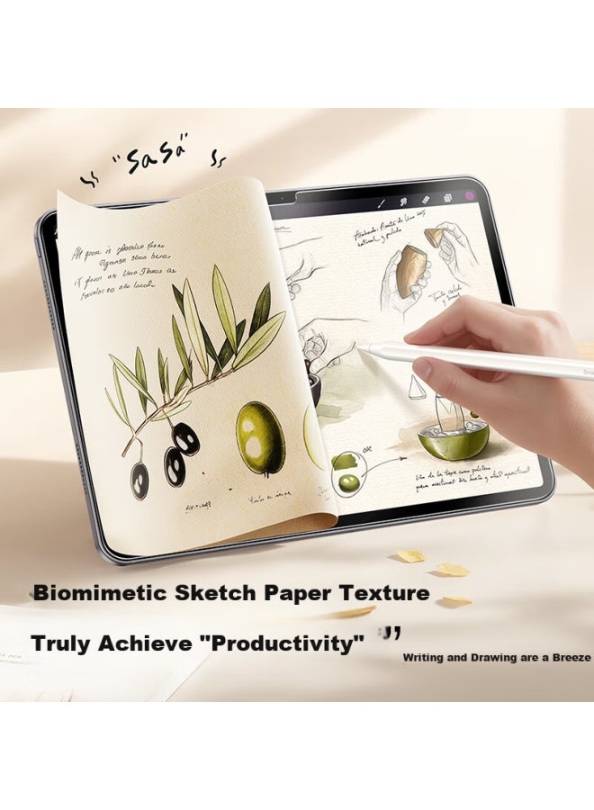 Smartdevil Ipad 11/10th Generation Paper-like Film, Drawing And Writing Specialized Film, Anti-fingerprint, Shockproof, 11-inch, Suitable For Models - Image 2