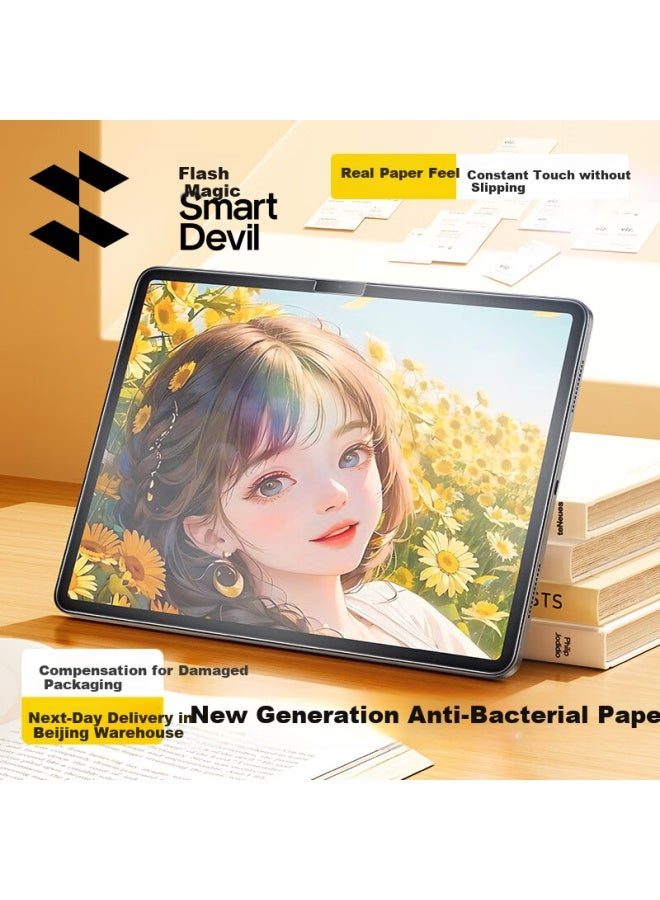 Smartdevil Ipad 11/10th Generation Paper-like Film, Drawing And Writing Specialized Film, Anti-fingerprint, Shockproof, 11-inch, Suitable For Models - Image 1