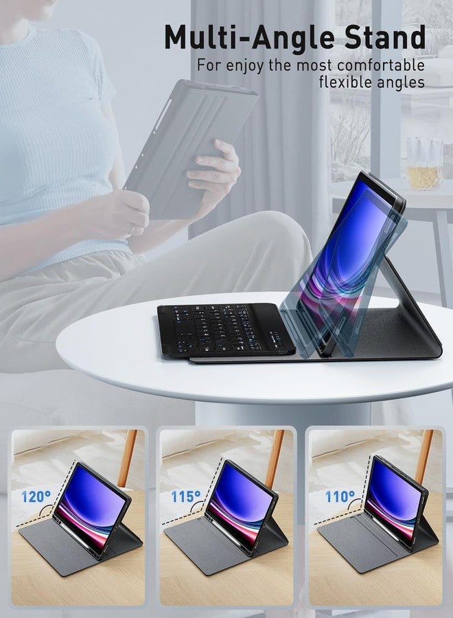 TUNKARMOR Keyboard Case for iPad mini 7 (A17 Pro 2024) & Mini 6 (2021) 8.3inch - with Mouse and Magnetically Keyboard, Case with Pencil Holder for iPad mini 7th / 6th Generation, Auto Sleep/Wake - Image 5