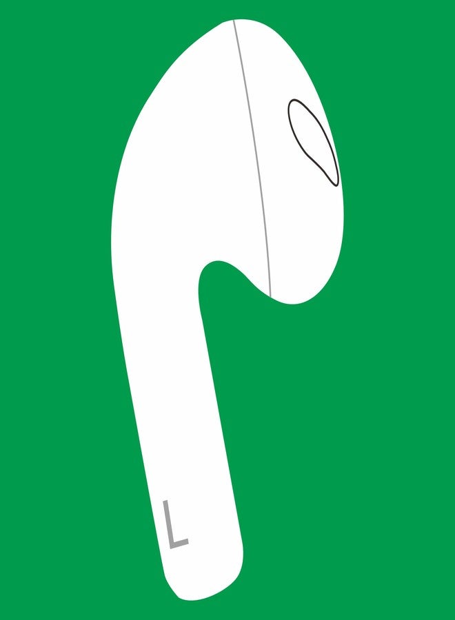 Meenova مينوفا A2564 سماعة أذن يسار فقط، بديل سماعة أذن يسار OEM لجهاز AirPod (الجيل الثالث)، متوافق مع علبة شحن AirPods الأصلية 3 A2897 A2566 وسادة الأذن (يسار A2564) - Image 2