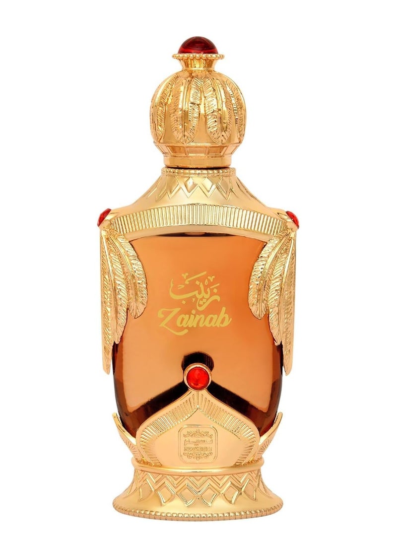 Naseem - Zainab Eau De Parfum 20ml - Unisex Perfume Oil with Orange, Jasmine & Patchouli - Subtle, Long-Lasting Fragrance for Men & Women - Image 1