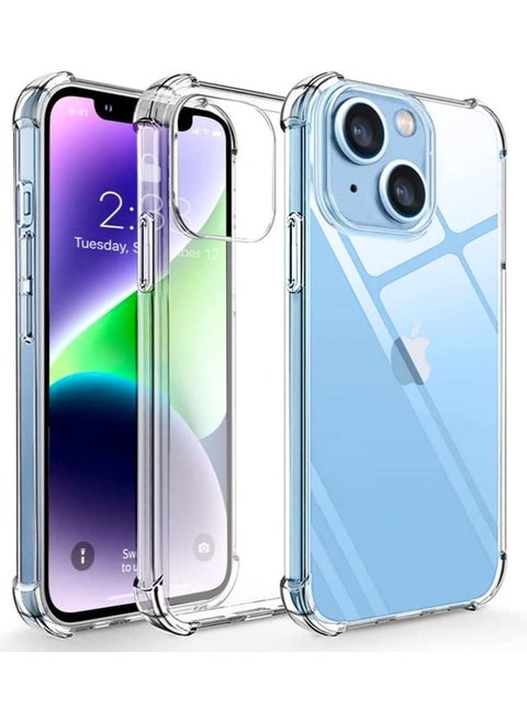 Clear Case for iPhone 14 Plus 6.7 inch Anti Scratch Shock Absorption 2022 iPhone 6.7 inch Case Reinforced Corner Protection Bumper Crystal Clear