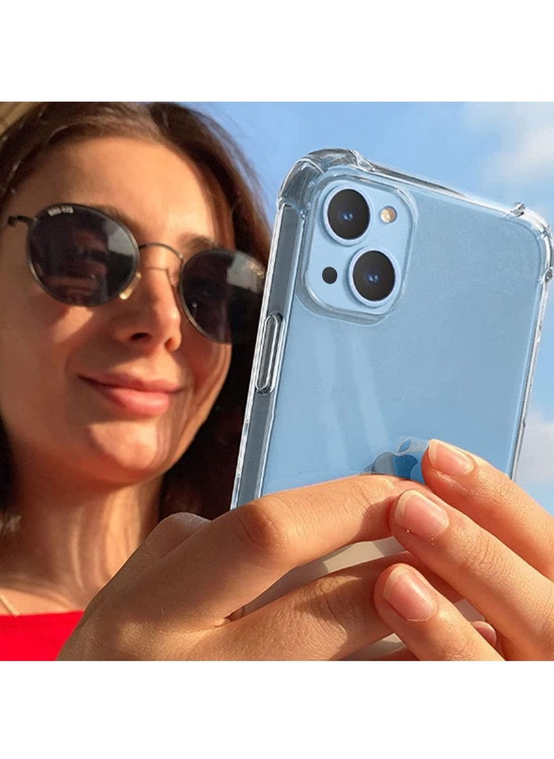 Clear Case for iPhone 14 Plus 6.7 inch Anti Scratch Shock Absorption 2022 iPhone 6.7 inch Case Reinforced Corner Protection Bumper Crystal Clear