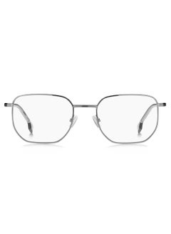HUGO BOSS نظارة شمسية معدنية للرجال على شكل مستطيل BOSS 1633 42 - مقاس العدسة: 42.4 مم - روثينيوم  - Image 3