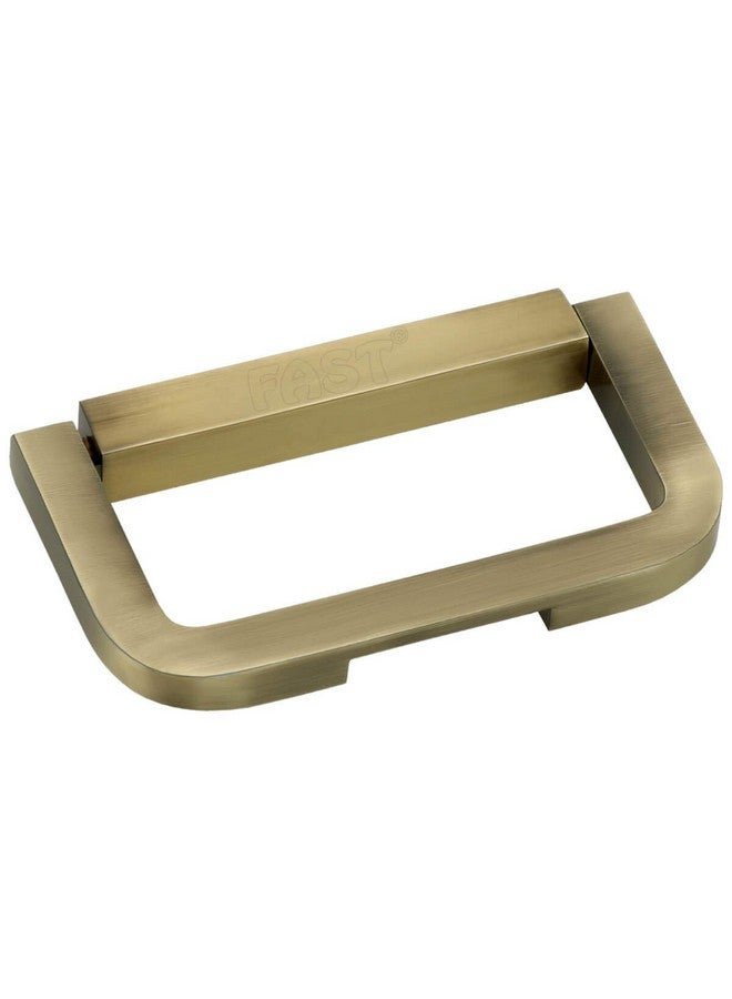 FAST Pk01 Square Solid Stainless Steel 3Inch Furniture Cabinet Drawer Chest Pull Handle Kadi/Handle And Bed Storage Drawers Box Handles 2Pcs (Brass Antique) - Image 2