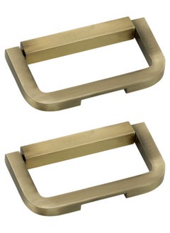 FAST Pk01 Square Solid Stainless Steel 3Inch Furniture Cabinet Drawer Chest Pull Handle Kadi/Handle And Bed Storage Drawers Box Handles 2Pcs (Brass Antique) - pzsku/ZF4C9E348945FFC051198Z/45/_/1740118180/0a522626-0fea-40c7-92f7-673c34ff18f4