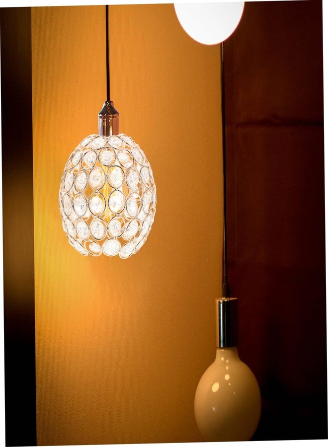 Artibetter Crystal Chandelier Lamp Shade Height Glass Ceiling Light Cover Decorative Fixture for Bedroom Cafe Home Lighting - Image 5