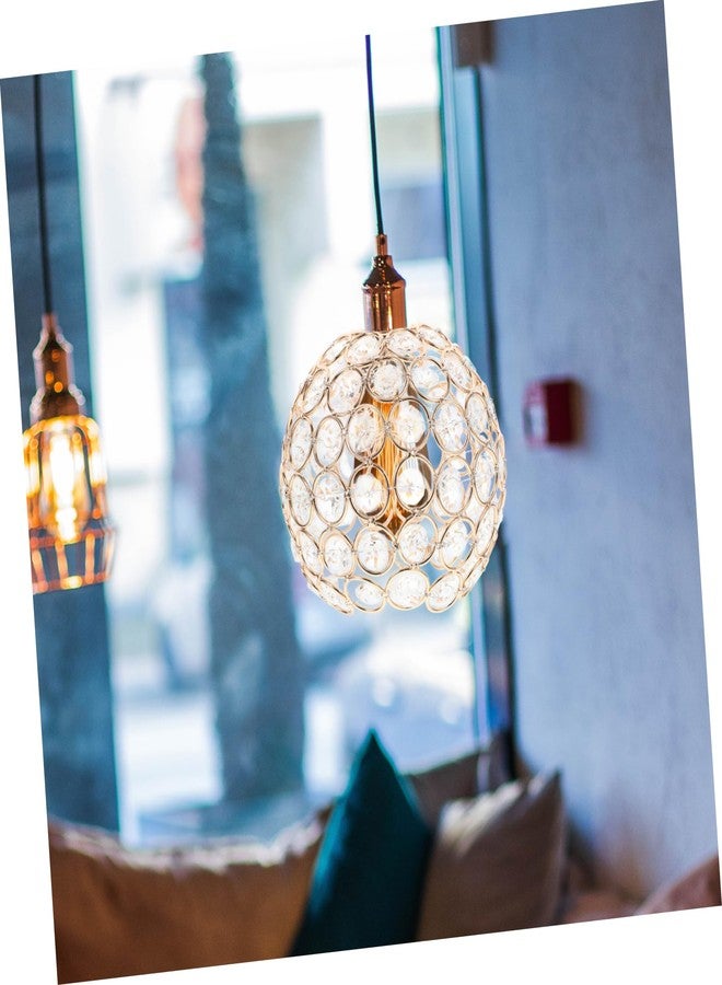 Artibetter Crystal Chandelier Lamp Shade Height Glass Ceiling Light Cover Decorative Fixture for Bedroom Cafe Home Lighting - Image 3