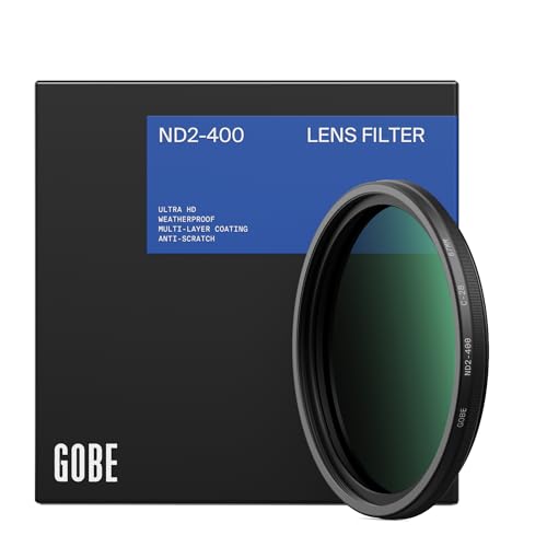Gobe 67mm ND2-400 Variable ND Lens Filter (Pro) - Image 1