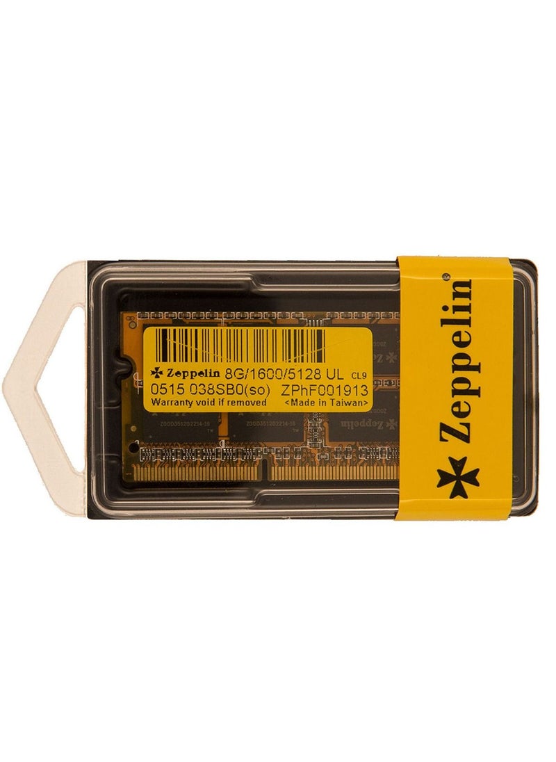 Zeppelin LAPTOP SODIMM  8GB PC1600MHz.  - Image 2