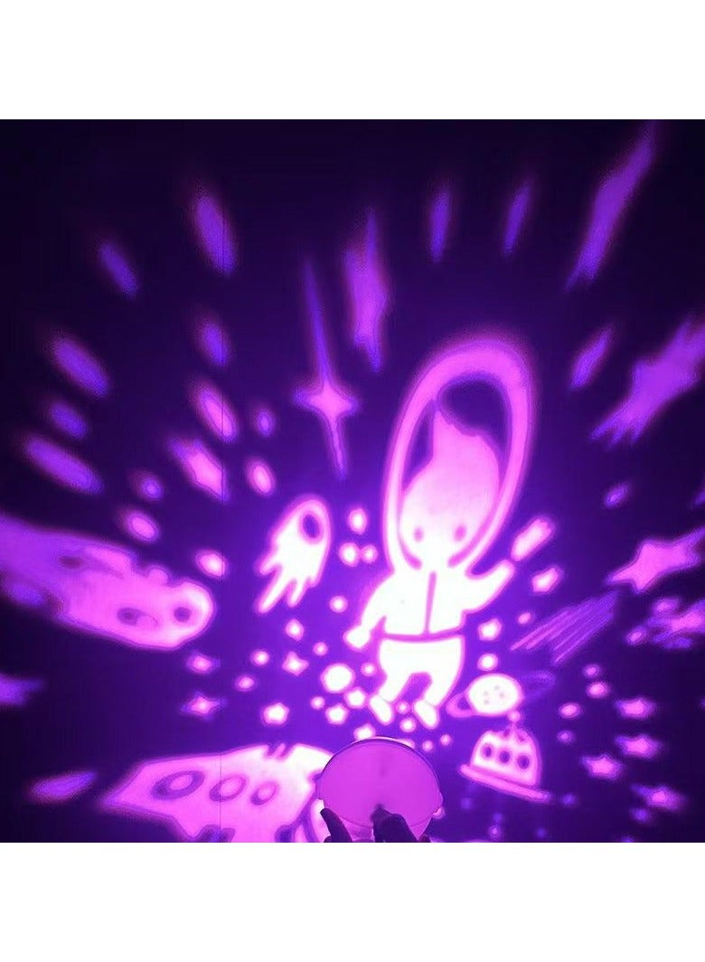 milkyway MiNi Astronaut Projector Night Light, Astronaut Nebula Ceiling LED Lamp, Kids Room Decor Aesthetic - Image 5