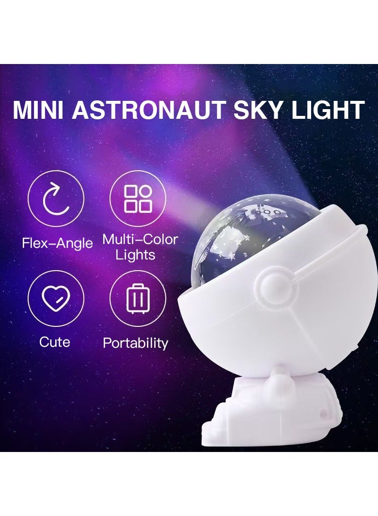 milkyway MiNi Astronaut Projector Night Light, Astronaut Nebula Ceiling LED Lamp, Kids Room Decor Aesthetic - Image 3