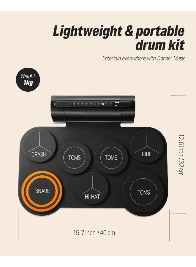 Donner أقراص الطبول الإلكترونية DED-20 - Image 5