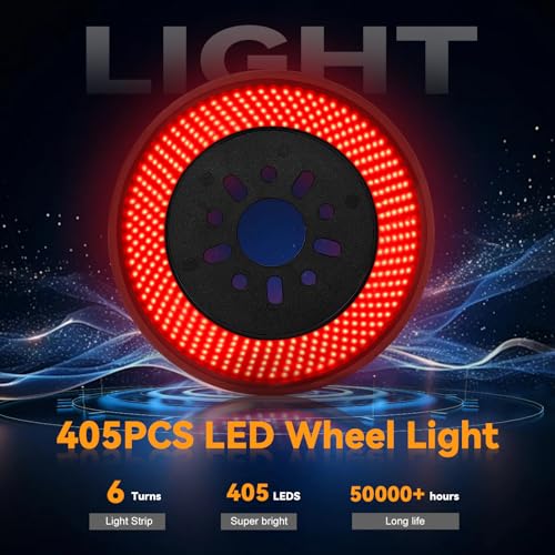 KARSAM Spare Tire Brake Light for 2018-2026 Jeep Wrangler JL JLU, 405PCS LED Super Bright 3rd Third Brake Light, Plug-N-Play Wheel Lights, Rear Brake Tail Light for Jeep Wrangler JL JLU Accessories - Image 4