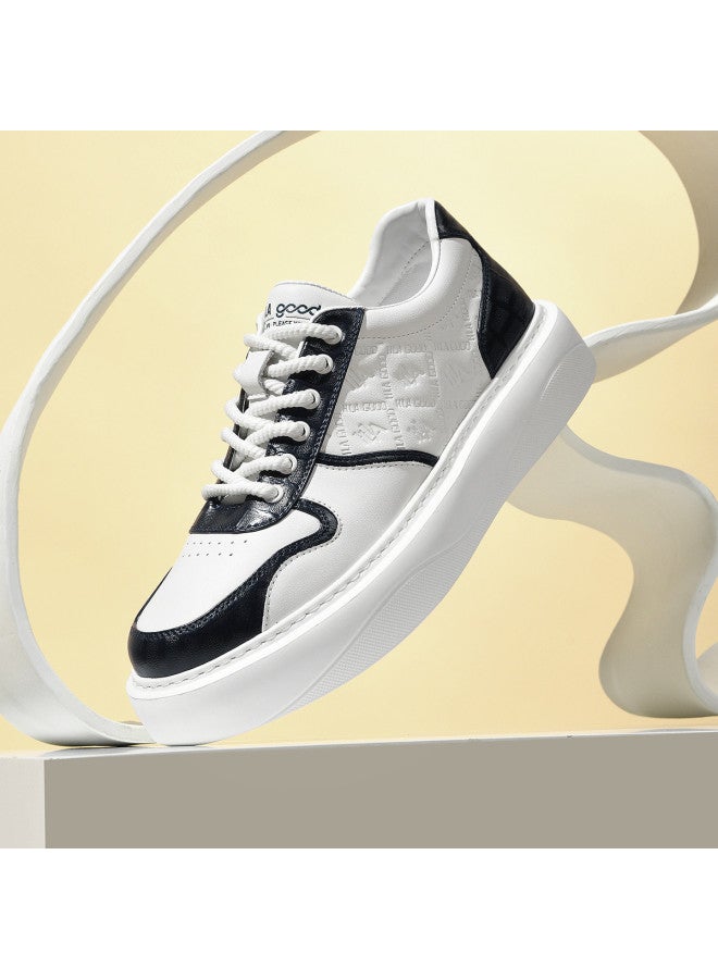 HLA Men's Casual Sneakers, Classic And Trendy Versatile Embossed Design Men's Casual Shoes, Sneakers For Men - Image 2