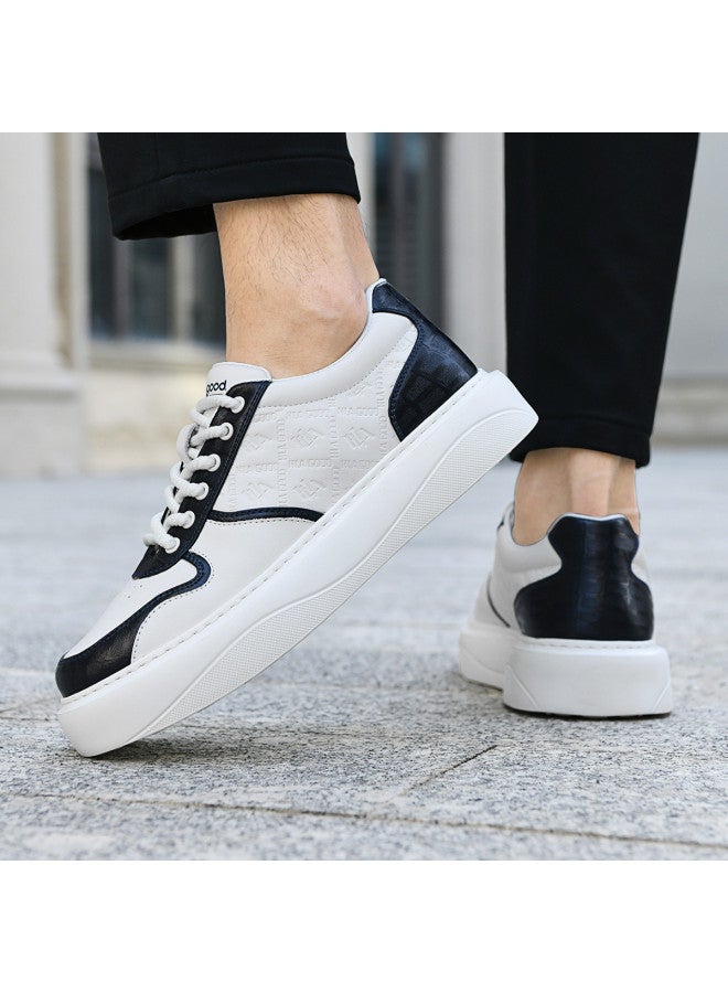 HLA Men's Casual Sneakers, Classic And Trendy Versatile Embossed Design Men's Casual Shoes, Sneakers For Men - Image 5