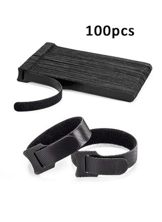 100 Black Reusable Cable Ties, Adjustable 6 Inches, Multi-Purpose Cable Management Ties for Organizing Cables at Home, Office, and Data Centers - pzsku/ZF4CA49B1678B0507F383Z/45/_/1729329966/3ec1e1ca-f3f0-470f-868c-80b9c0d785ac