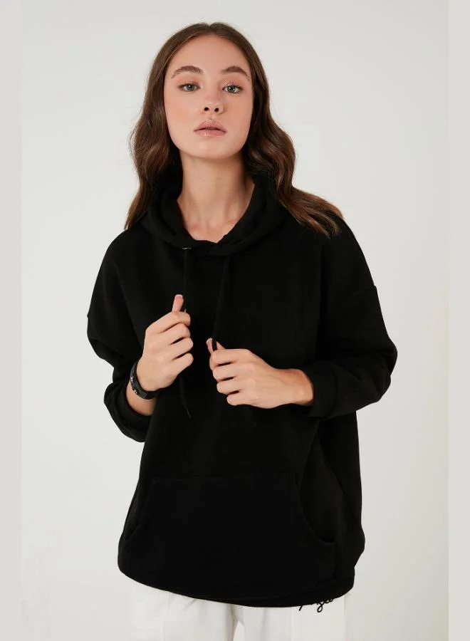 ليلا ليلا قطن بقصة عادية بياقة بغطاء رأس شتوية عبوتين بلوزات نسائية