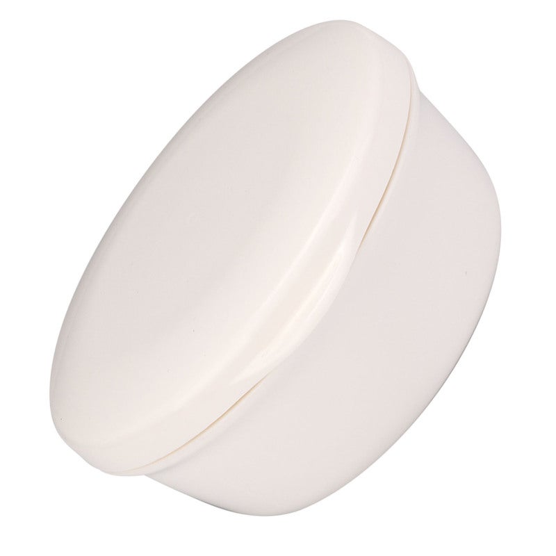 Portable Soap Dish: Compact Round Plastic Soap Holder - Sealed Cover Hygienic Draining Plate for Travel Bathroom Kitchen - Image 1