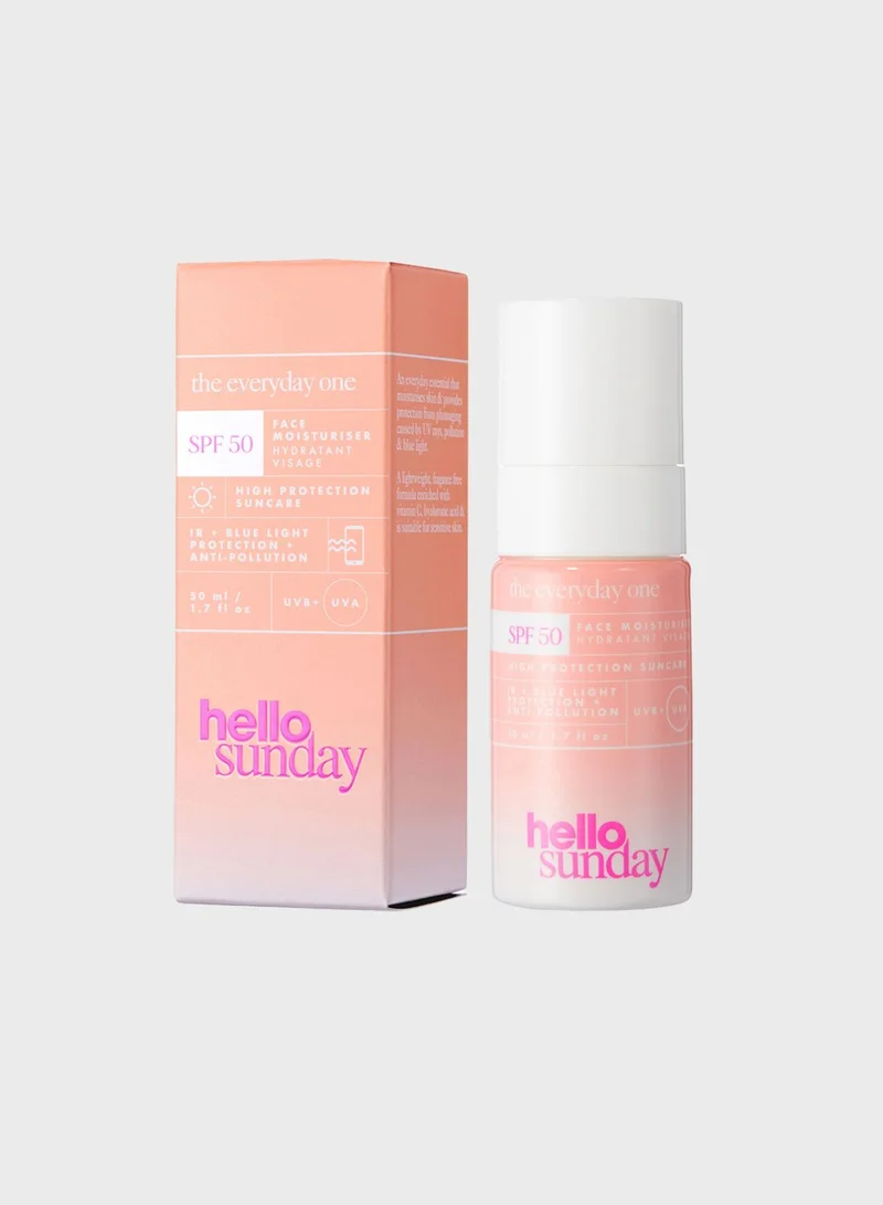 hello sunday The Everyday One - Face Moisturiser Spf 50 50Ml