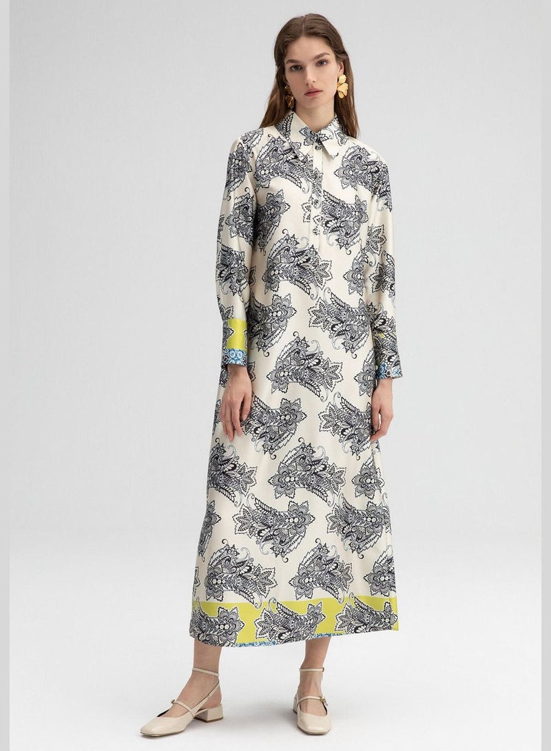 Touche فستان قميص بطبعة زهور - Image 1