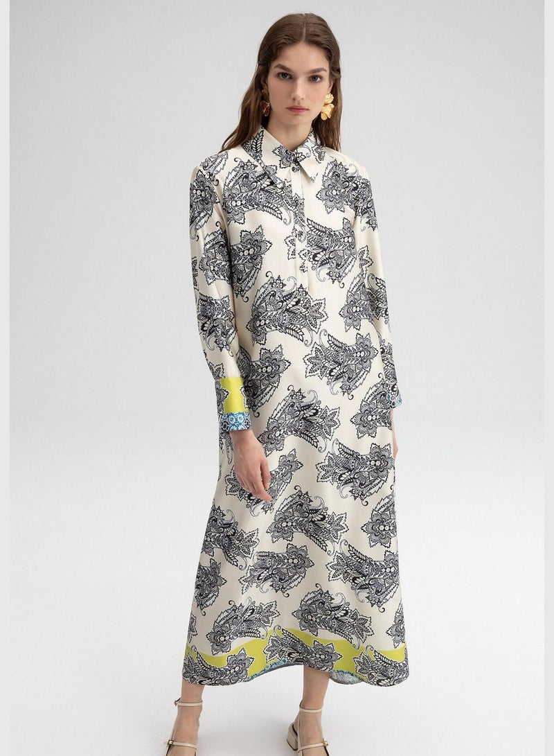 Touche فستان قميص بطبعة زهور - Image 3