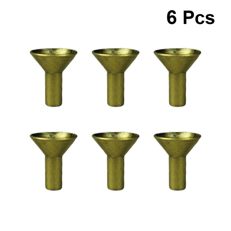 12 Pcs Metal Filter Shape Censer Holders Retro Cucurbit Core Incense Stick Rack for Backflow Burner (Large Size) - Image 1