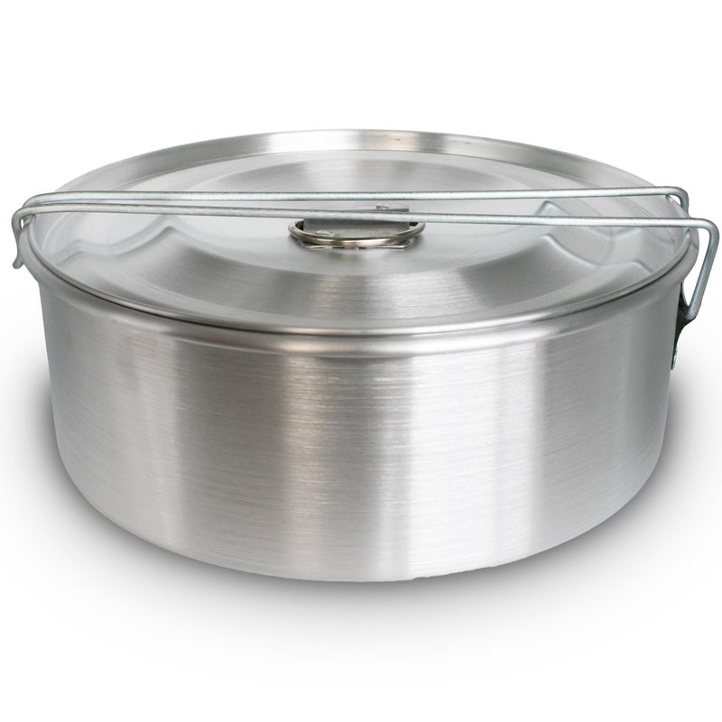 GLOBE ROCKET Flan Mold with Lid - Large (9.3 x 3.2 in) - Authentic Mexican Flan Pan - Flan Molds for Baking with Water Bath - Molde para Flan - Flaneras Moldes con Tapa BaÃ±o Maria - Image 1
