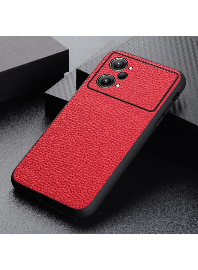 اس-توب جراب لهاتف OPPO K10 Pro 5G بفتحة دقيقة من الجلد الأصلي - Image 2