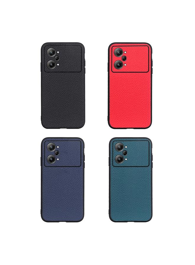 اس-توب جراب لهاتف OPPO K10 Pro 5G بفتحة دقيقة من الجلد الأصلي - Image 3