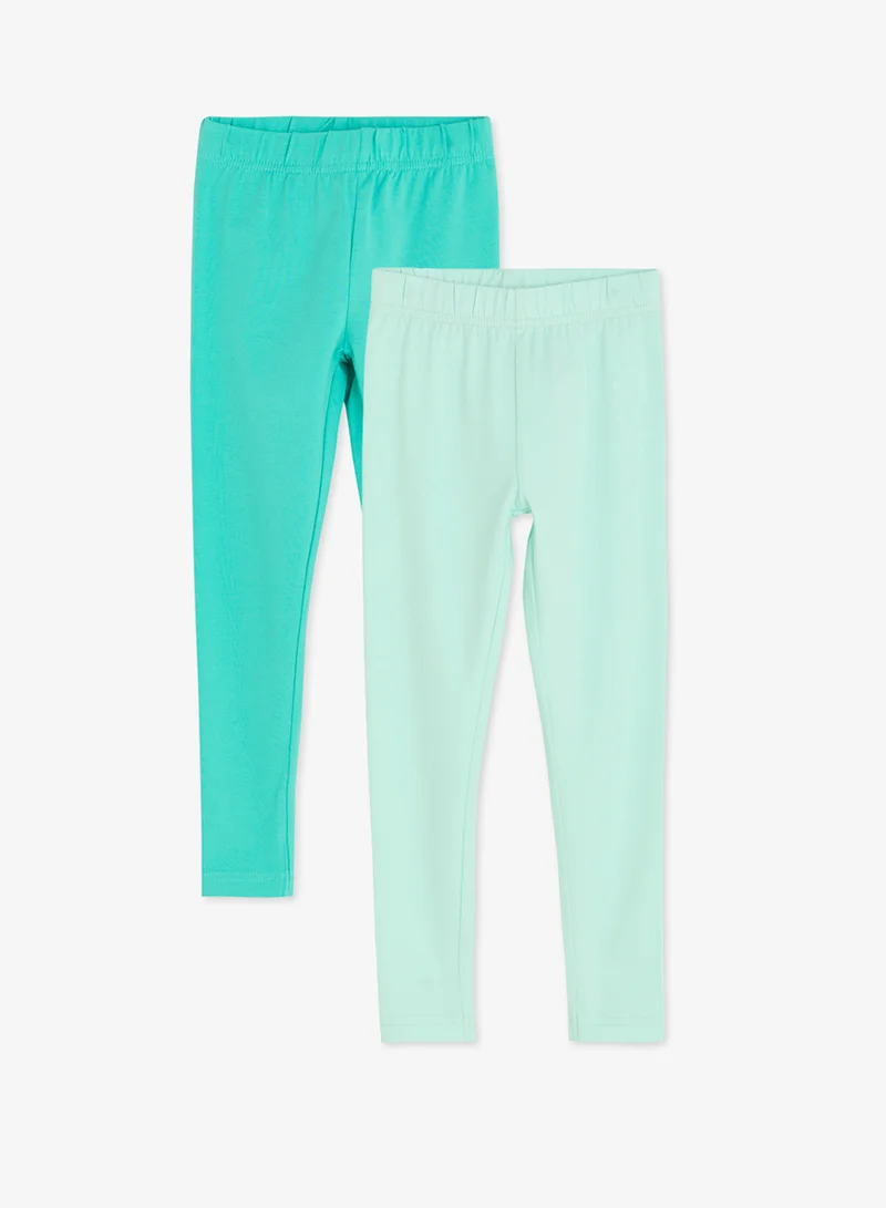 Ripples Girls Leggings 2-Piece Pack