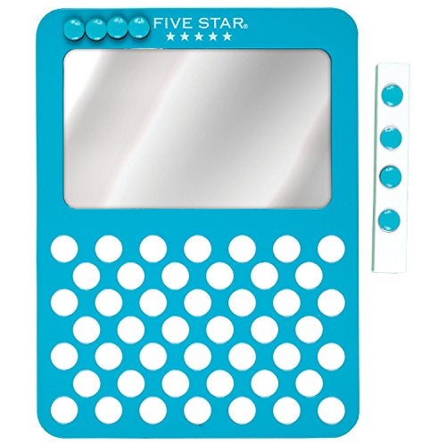 Five Star Locker Mirror and Board, Magnetic, Push Pin, School Locker Accessories, 6" x 8", Color Selected for You (81066) - Image 3