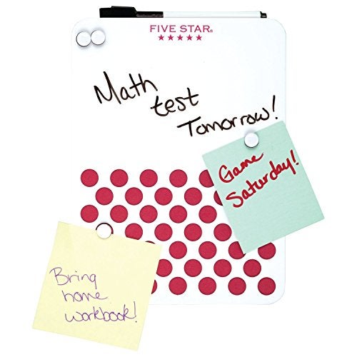 Five Star Locker Mirror and Board, Magnetic, Push Pin, School Locker Accessories, 6" x 8", Color Selected for You (81066) - Image 5