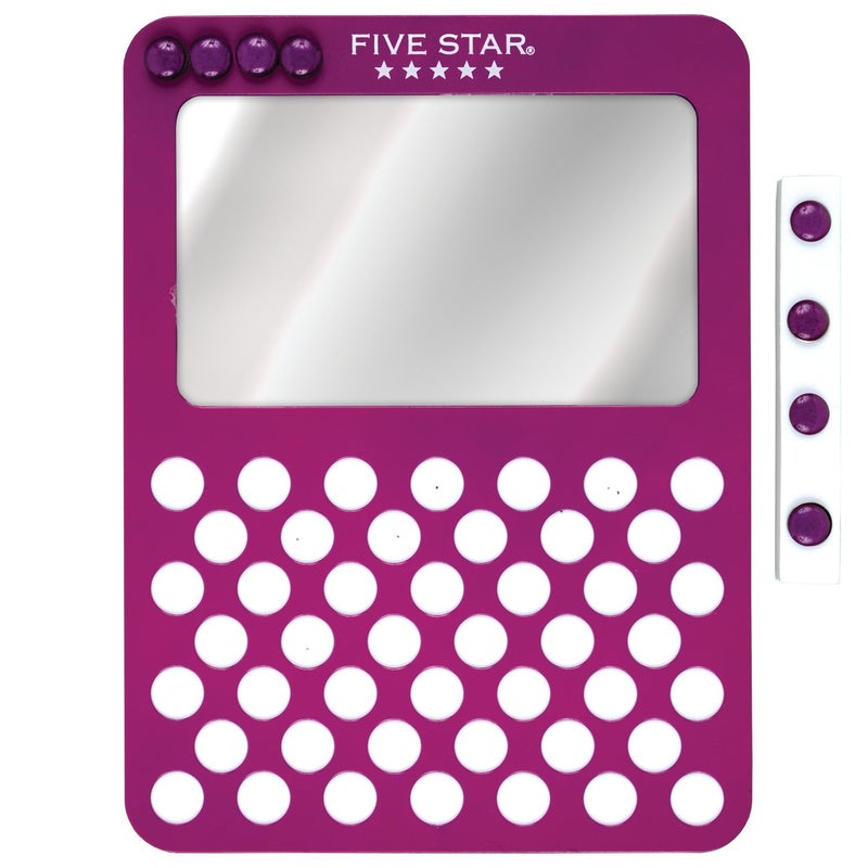 Five Star Locker Mirror and Board, Magnetic, Push Pin, School Locker Accessories, 6" x 8", Color Selected for You (81066) - Image 4
