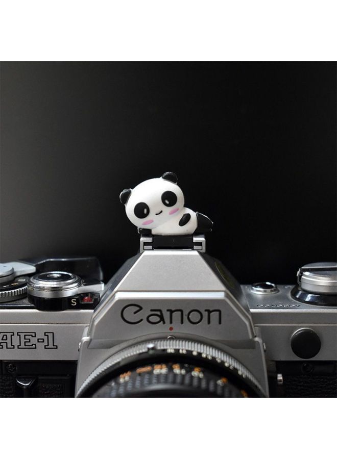 Panda Hot Boot Cover SLR Camera For Canon Sony Micro Single Fuji Xt30/4 Nikon Decorative Accessories Creative-Color: + 55mm Lens Cap - Image 3