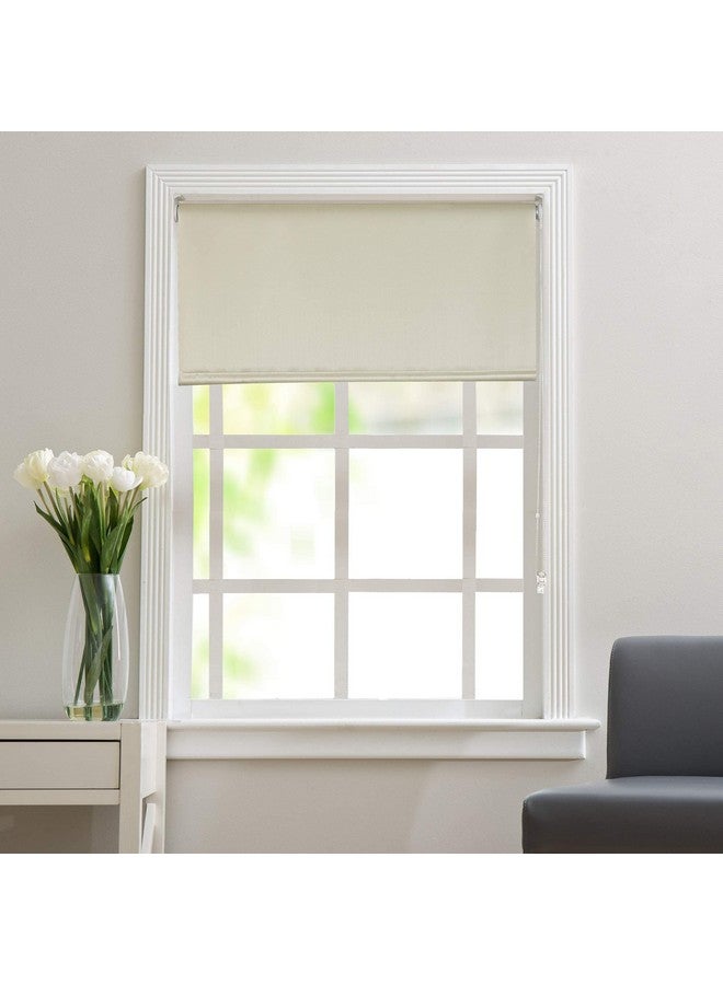 Deco Window 100% Blackout Roller Blinds for Windows (53 Inch W X 84 Inch H, Champagne) Sun, UV Protection & Glare Resistant for Home & Office - Image 2