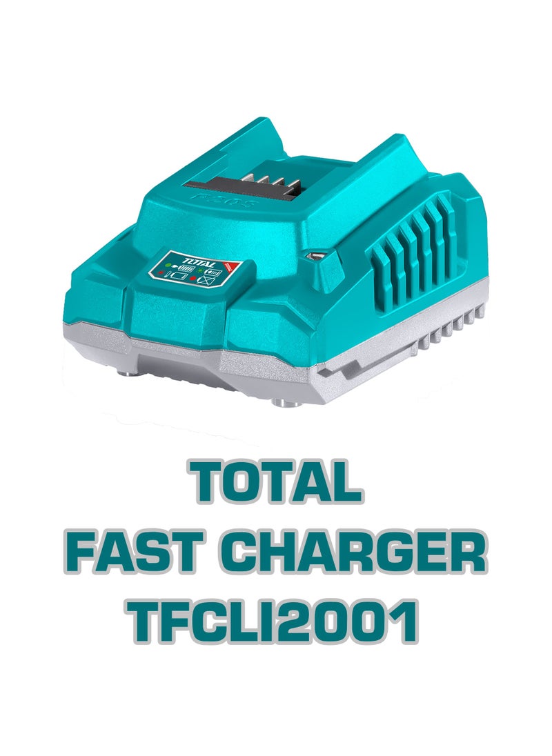 TOTAL - Total Lithium-Ion Tile Vibration Machine with Battery & Charger- 20V, 10000 rpm, 50kg Suction Power for Easy Tile Installation - Image 1