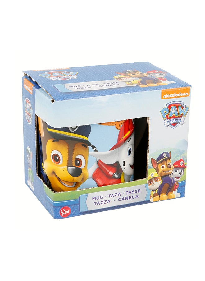 STOR - Nickelodeon Mug Ceramic Paw Petrol Boy Icons 240 Ml - Image 1