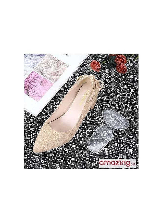 amazing.EGP Silicone Padded Heel Protectors Slip Resistant Heel Protectors, Suitable for Extra Large Shoes, Improved Shoe Inserts for Comfort (Silicone) - Image 3