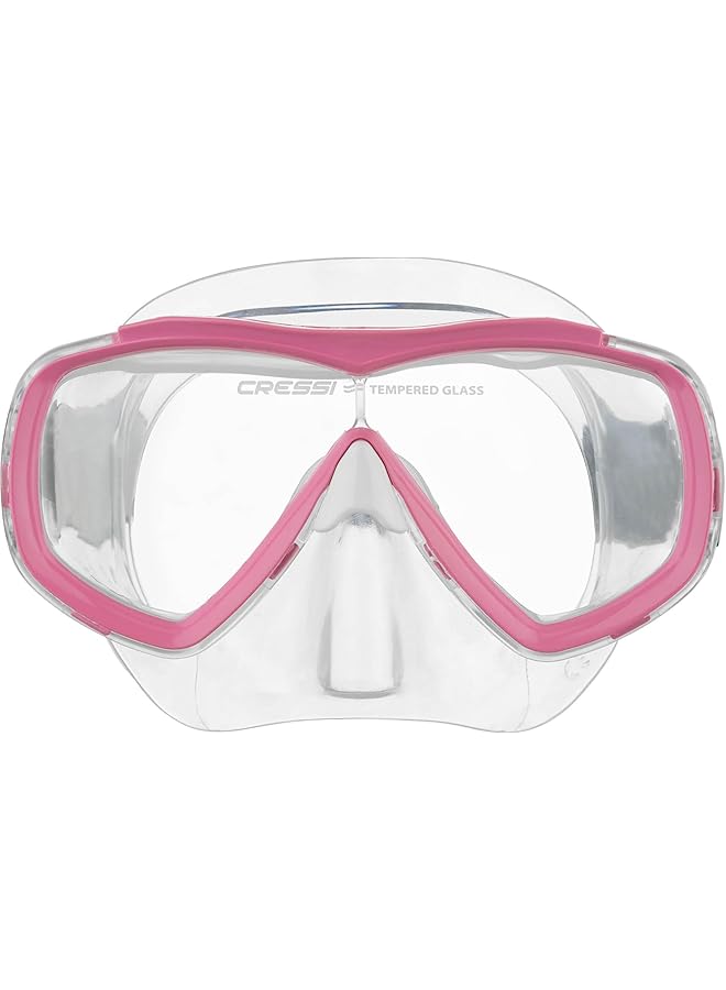 Cressi Kids Snorkeling Mask and Semi Dry Snorkel Kit Made of Soft Silicone Estrella & Top: Made in Italy - Image 2