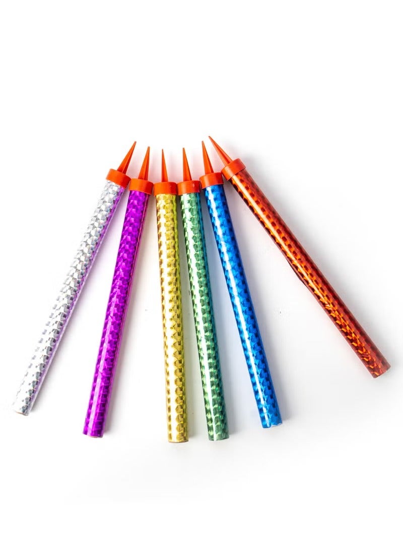 Sparkler Candles for Celebrations and Birthdays, 6 pieces, 15 cm long - A fiery touch that lights up your special moments