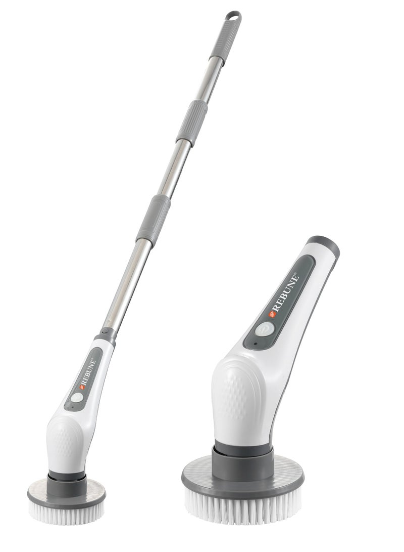 REBUNE Multi-purpose electric cleaning brush with a 2600mAh lithium battery.  - Image 1