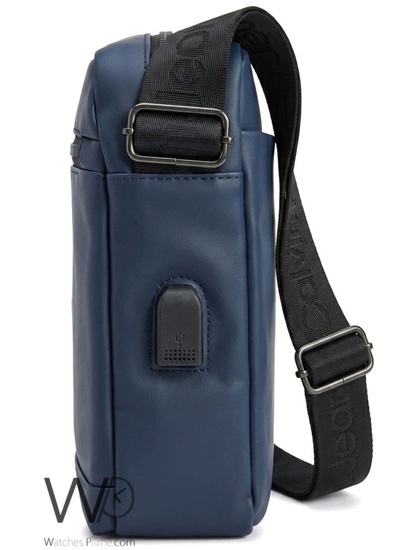 Calvin Klein Jeans Men's Navy Blue Matte Tech Crossbody Bag - Image 5