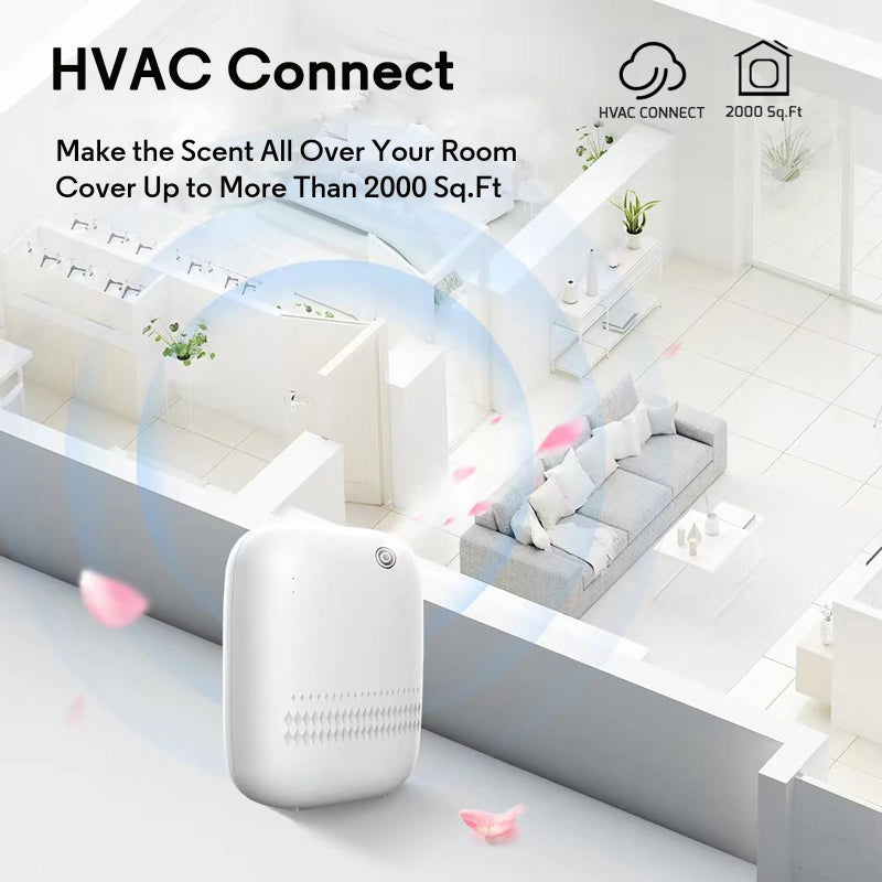 BAIESHIJI Upgraded Waterless Essential Oil Diffuser, Scent Air Machine for Home Cover Up to 2000 sq.ft, Scent Diffuser 400ML, Hotel and Commercial Use, Cold-Air Tech for Spa, Office - Image 4